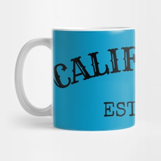 California Est 1850 Mug